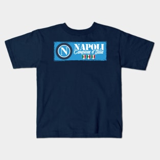 Napoli champion of Italy Kids T-Shirt